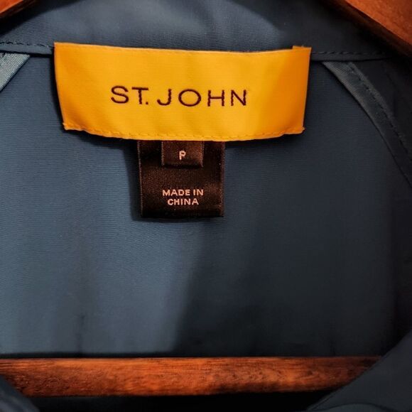 ST. John Zip Front Utility Jacket Size P - Picture 9 of 9